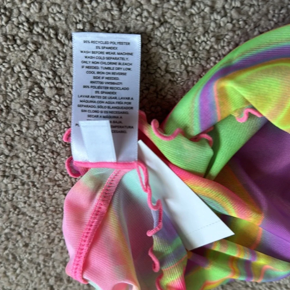 NWT Art Class Girl’s Cut‎ Out One Piece Swimsuit Set - Size: M (8) PLUS